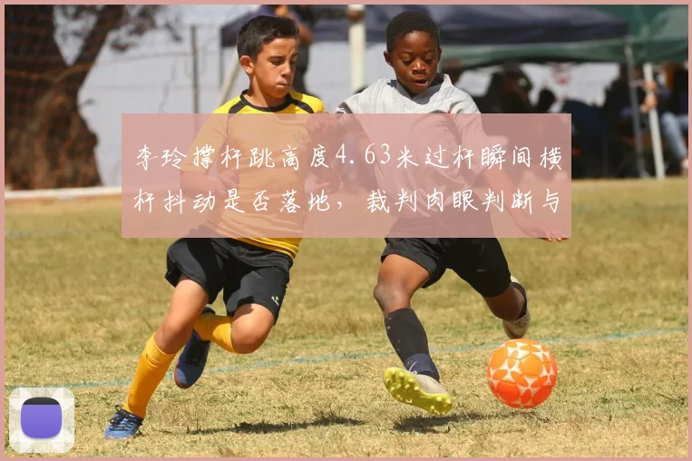 李玲撑杆跳高度4.63米过杆瞬间横杆抖动是否落地，裁判肉眼判断与高速摄像结论相反